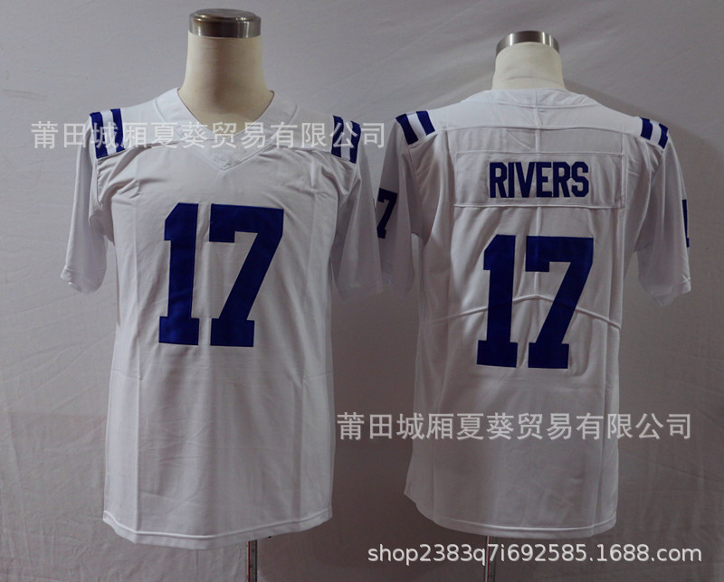 Picture of NFL American Rugby Colts2#Wentz13#Hilton12#17#25# Legendary II