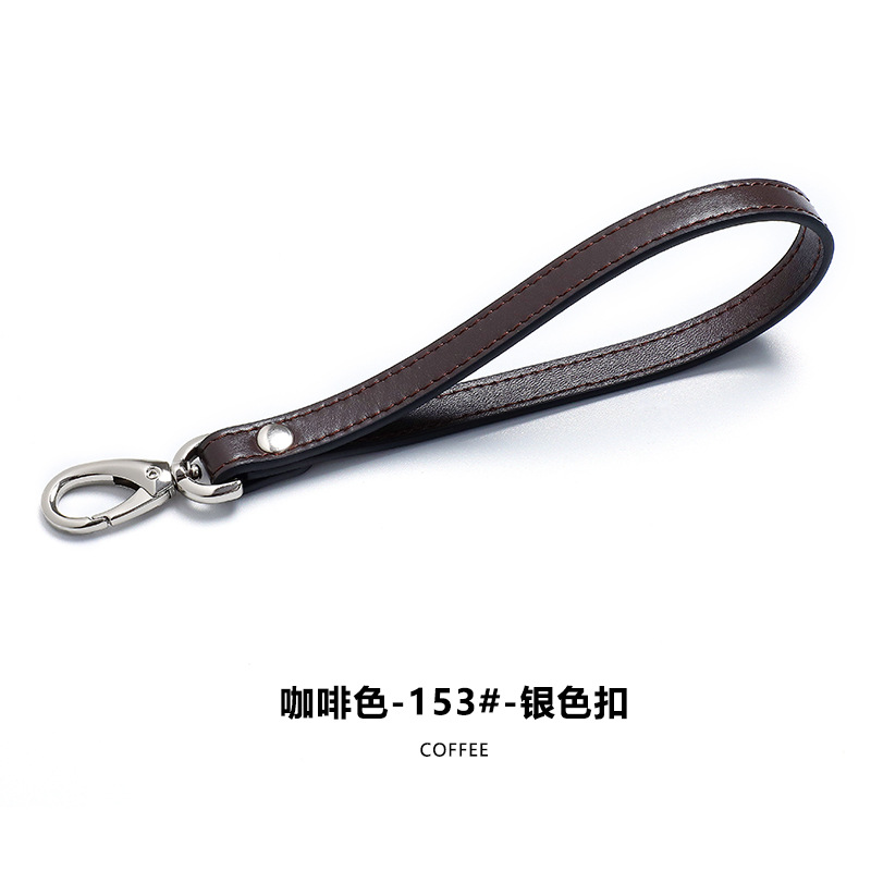 Picture of Women's Bag Accessories Single Buckle Wallet Lanyard Handbag with B- 45 Plain Cowhide Handbag with Bag Replacement Strap