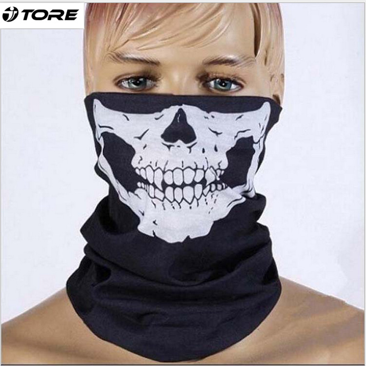Picture of Seamless Multifunctional Magic Headscarf, Ever-Changing Mask, Warm Erection, Halloween Props, Skull Headscarf