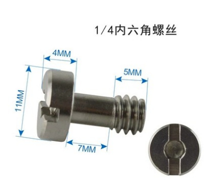 Picture of Photography Camera Accessories Screw Conversion Hot Shoe Conversion Screw Double-Layer Hot Shoe Screw Camera Shutter Button