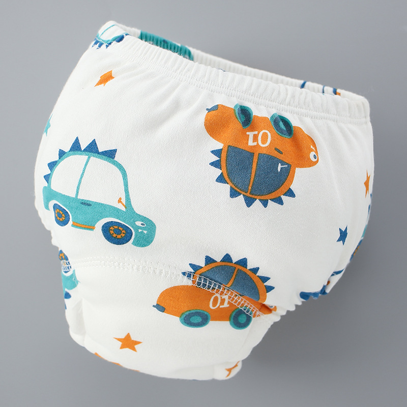 Picture of Baby Training Pants Washable 6-Layer Gauze Diaper Bag Learning Pants Baby Cloth Diaper Pants Breathable Diaper Pants Spring and Summer
