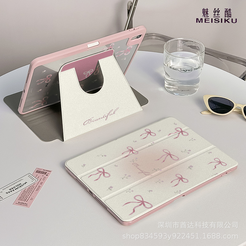 720 ° 70% off Rotating iPad Protective Case Mini Anti-Fall Protective Case Air7 with Pen Slot Durable Tablet Protection