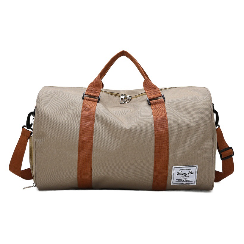 Gym Bag Women's Dry and Wet Separate Shoe Storage Portable Luggage Bag Large Capacity Sports Luggage Bag Travel Bag Printable logo