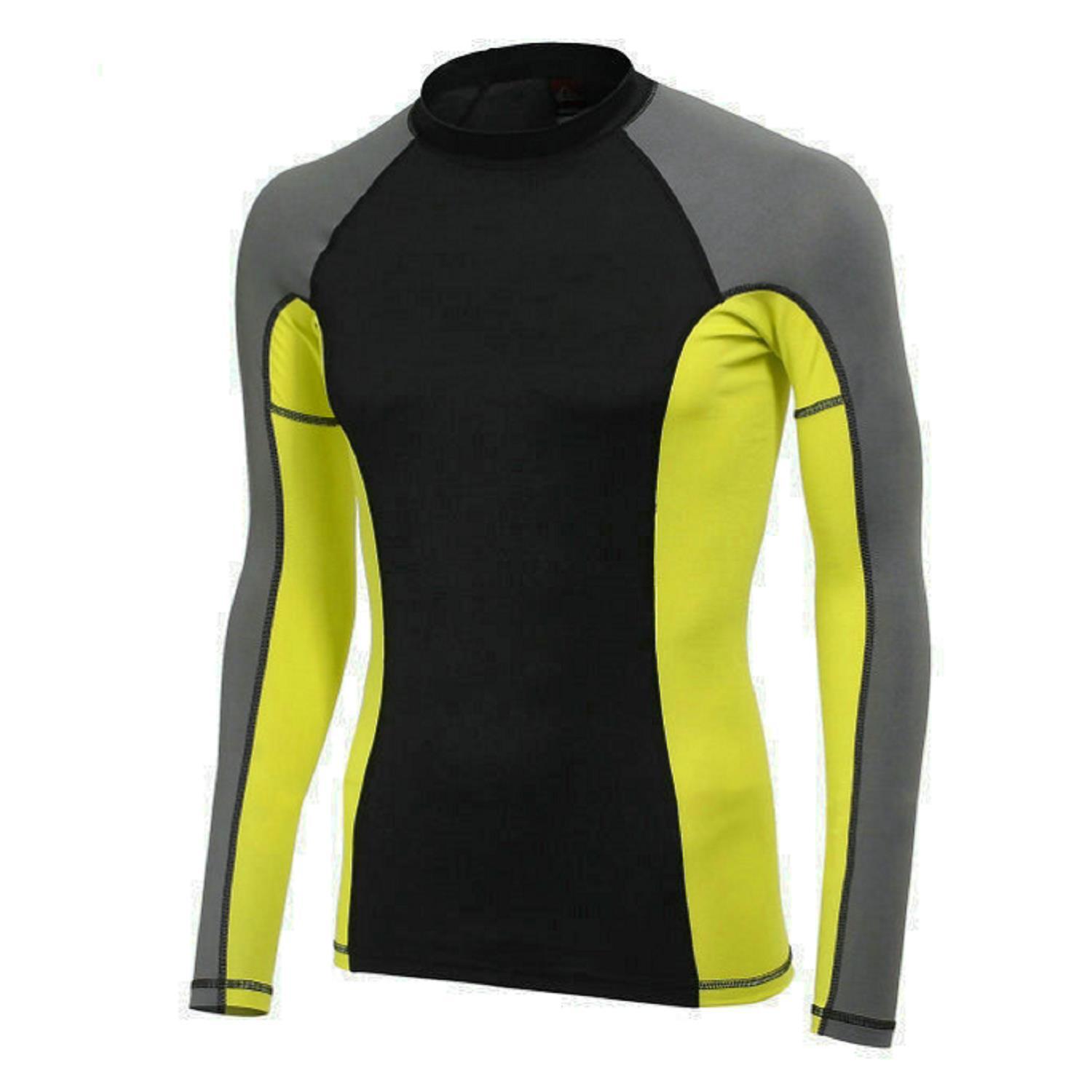 Picture of Diving Suit Men's Quick-drying Jellyfish Suit Surfing Snorkeling Long-sleeved Swimsuit Split Swimming Trunks Sunscreen Warm Fitness Top