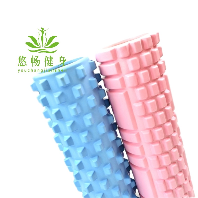 Picture of 45cm Hollow Yoga Column Eva Floating Point Mace Stereo Dot Fitness Foam Shaft Muscle Massage Relaxer