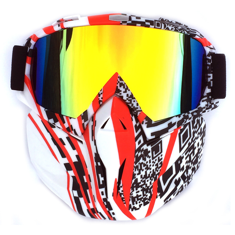 Picture of Factory direct supply retro mask goggles off-road motorcycle racing goggles outdoor riding glasses ski goggles