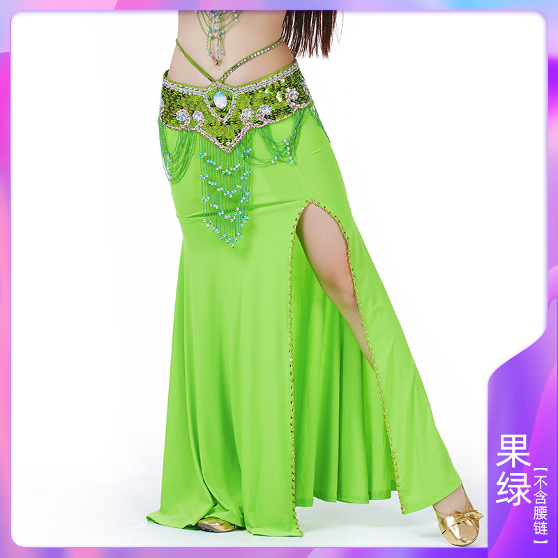 Picture of 700 Beaded Skirt Belly Dance Hot Selling High-end Quality Clothing Skirt Professional Factory First-hand Supply