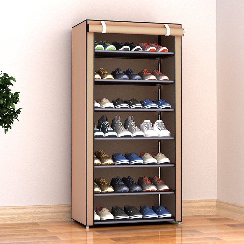 Picture of Ya Ruifan F Simple Shoe Rack Dustproof Storage Shoe Cabinet Multi-layer Small Shoe Rack Dormitory Hall Storage Rack Simple