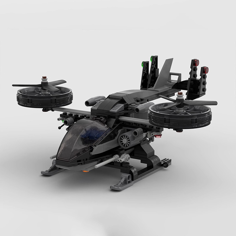 Picture of Compatible with Lego MOC-87032 assembled building blocks AVATAR AVATAR helicopter small particle model gift