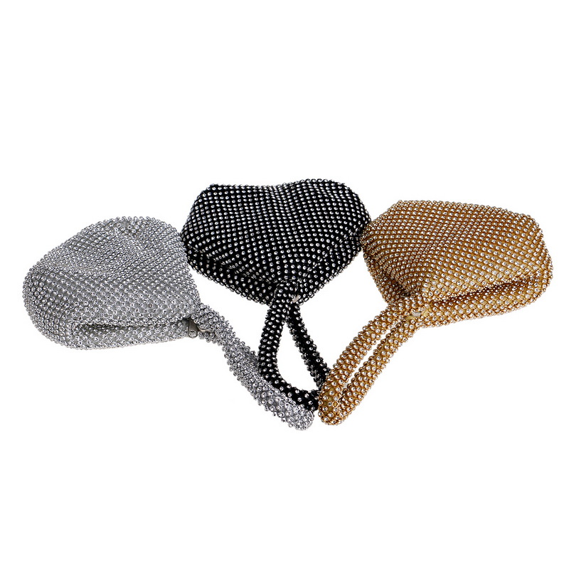 Picture of Yingmi Cross-border Amazon Explosive Rhinestone Bag Dinner Bag Women's European and American Banquet Diamond-encrusted Handbag Hand Bag