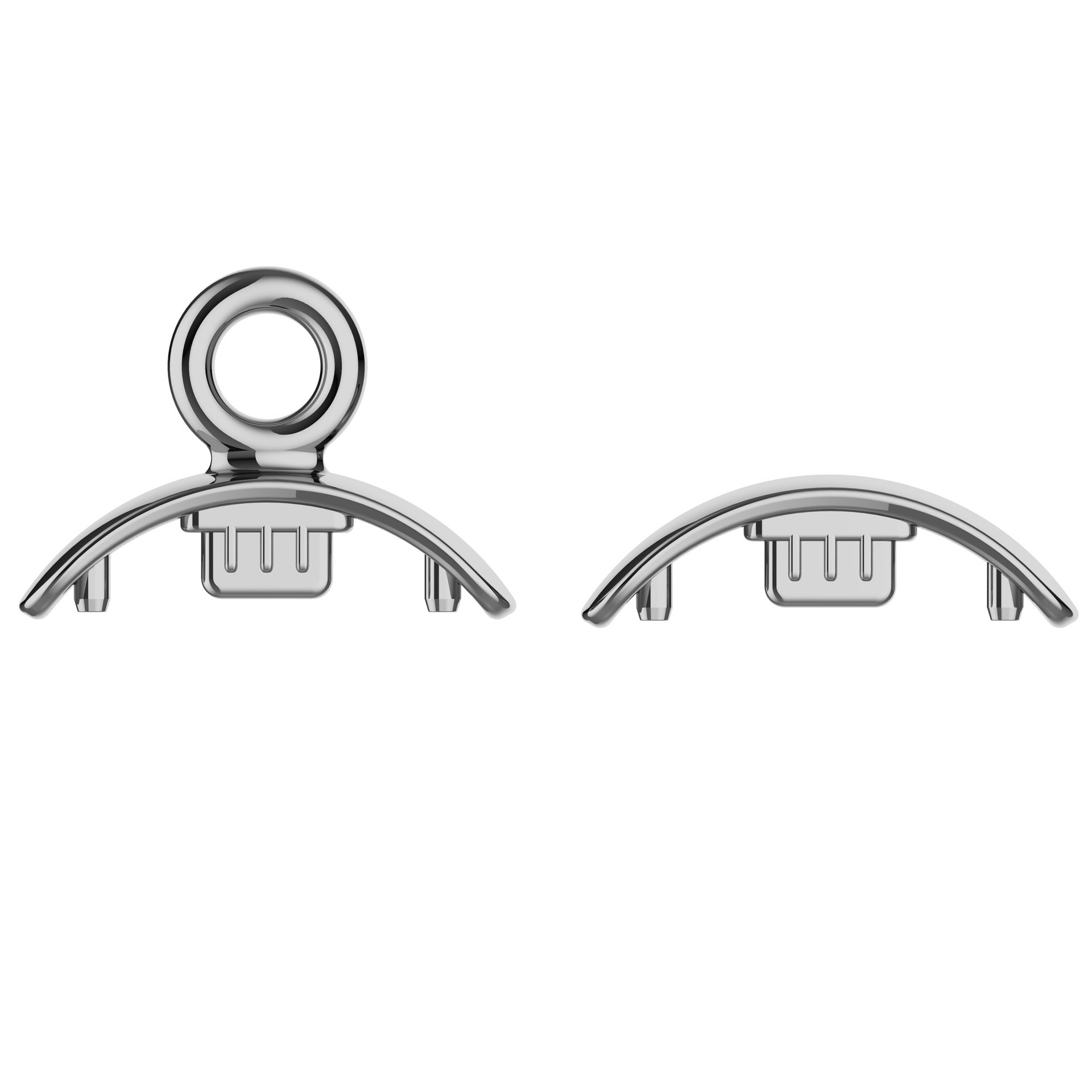 Picture of Suitable for Xiaomi Mi Band 10/9 Necklace Pendant Band8 Metal Head Stainless Steel Strap Connector Belt