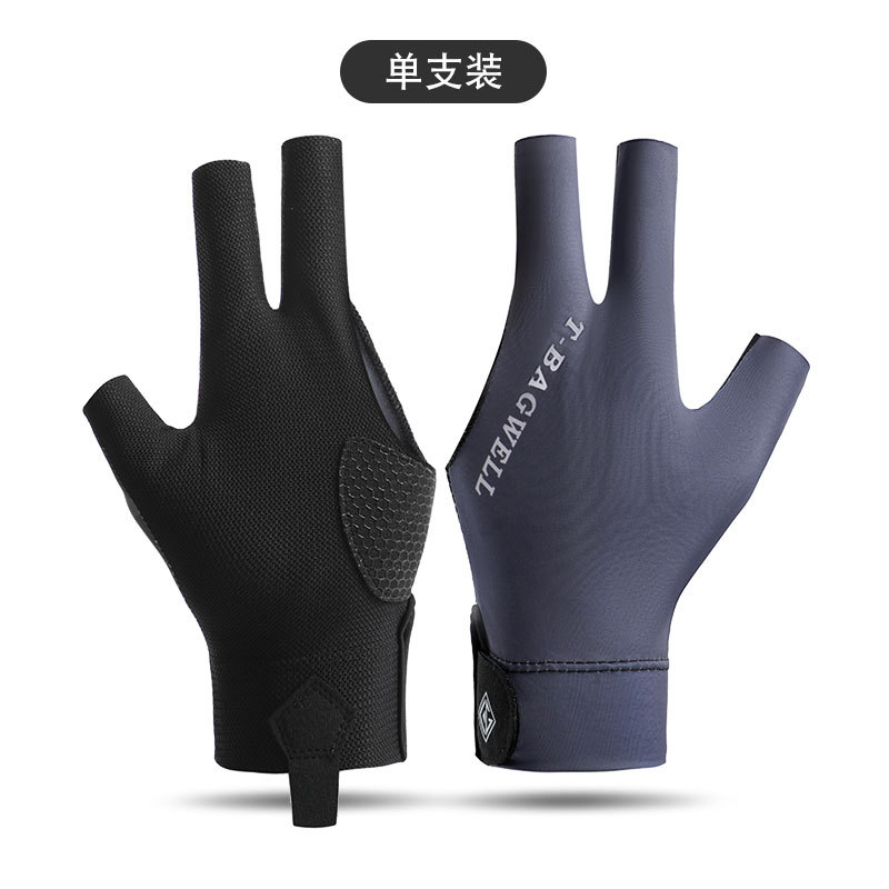 Picture of Billiards Gloves Three Finger Professional High-end Non-slip Thin Breathable Snooker Billiards Gloves Finger Billiards Gloves A3