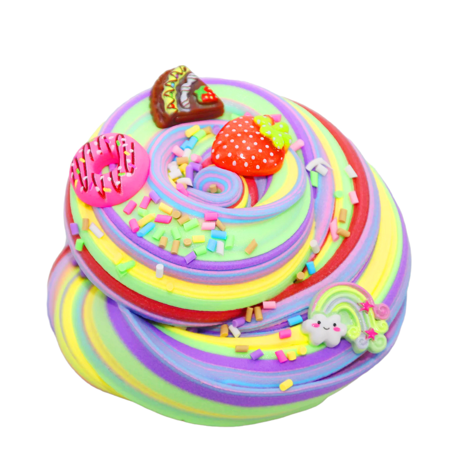 Picture of Cotton Butter Mud Slime Ramen Mud Poke Mud Ultra-Light Clay Decompression Color Mud Manufacturer 60ml Clay