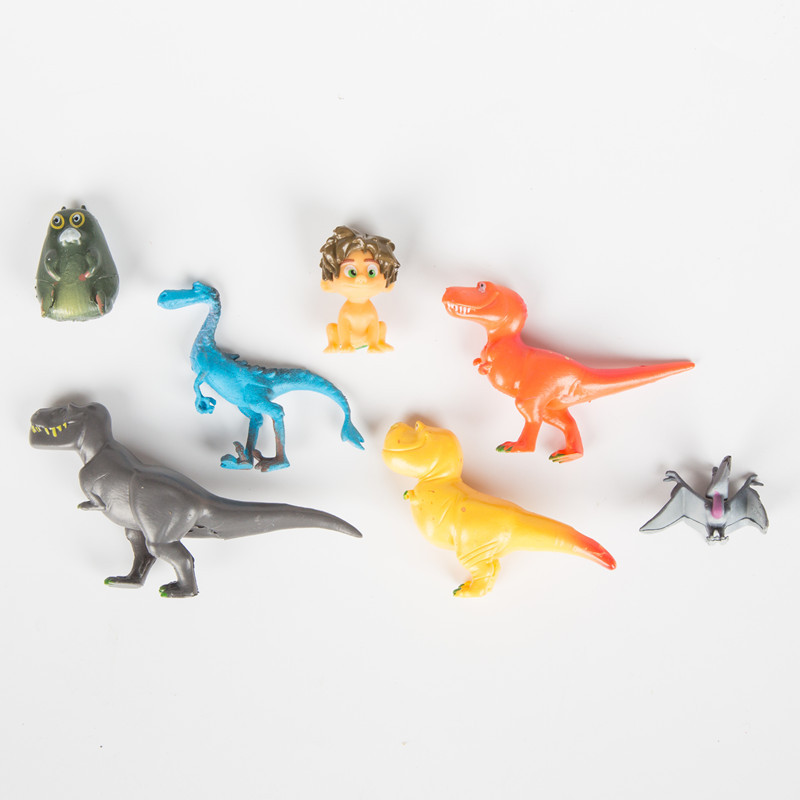 Picture of Scenario Cake Ornaments Dinosaur Monster 12 Dinosaurs and Boys Children Birthday Cake Ornaments Cartoon Ornaments
