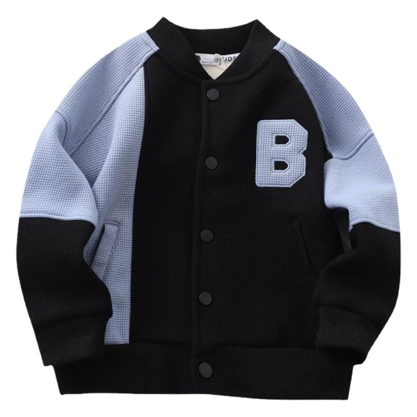 Boys' Spring Coat 2023 New Children's Baseball Suit Middle and Big Children's Casual Jacket Top Stylish Children's Clothing