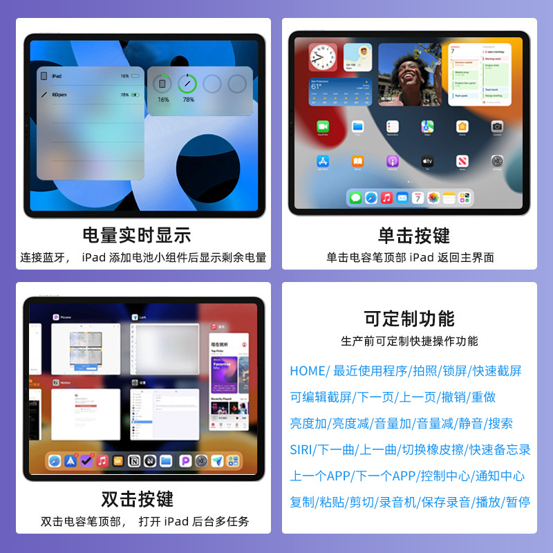 Picture of [Strict Selection] Amazon Hot Apple Pencil Touch Wireless Charging Pen for ipad Capacitance Pen
