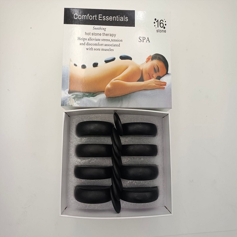 Picture of Jinbolan SPA volcanic energy stone heating box set of 16 pieces automatic constant temperature hot stone set massage Stone