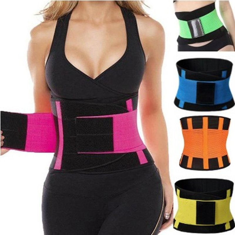hot belt power European and American postpartum 4 bones fitness support elastic body shaping belt hot shapers
