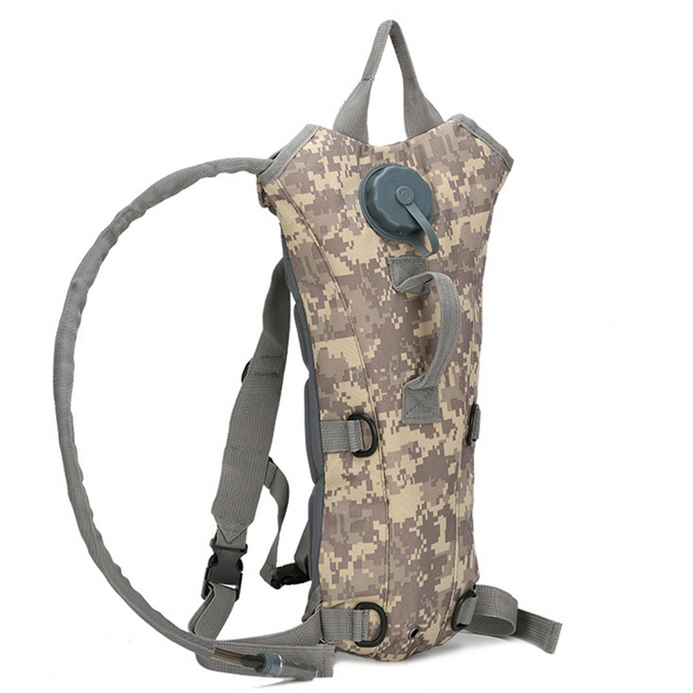 Picture of Shoulder Running Water Bag Backpack Tactical Riding Backpack Sports Outdoor Hiking Bag Camouflage Bag Mountaineering Camouflage Equipment