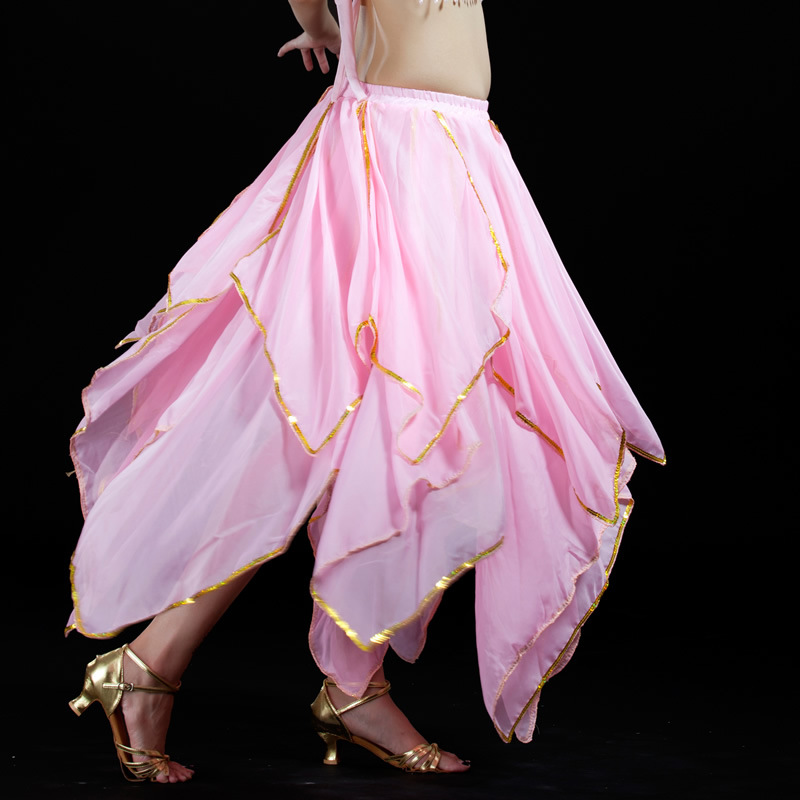 Picture of 16 Leaf Skirt Belly Dance Chiffon Skirt Belly Dance Skirt Belly Dance Performance Skirt