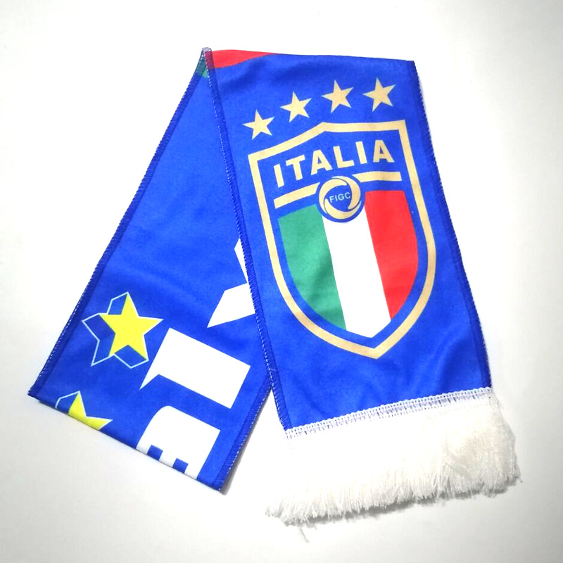 Picture of Fan Supplies Messi Youwen Imperial Horse International Ac Milan Paris Scarf Football Fan Cheer Autumn and Winter Warmth