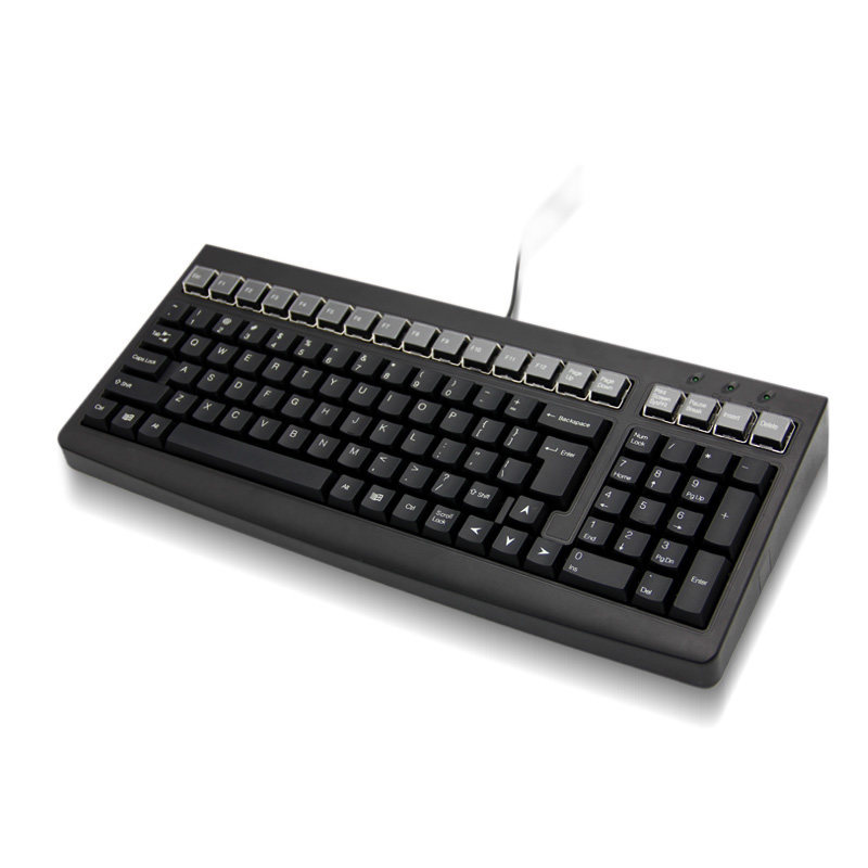 Picture of POS cash register keyboard PS/2 interface cash register keyboard shopping mall supermarket cash register computer keyboard USB