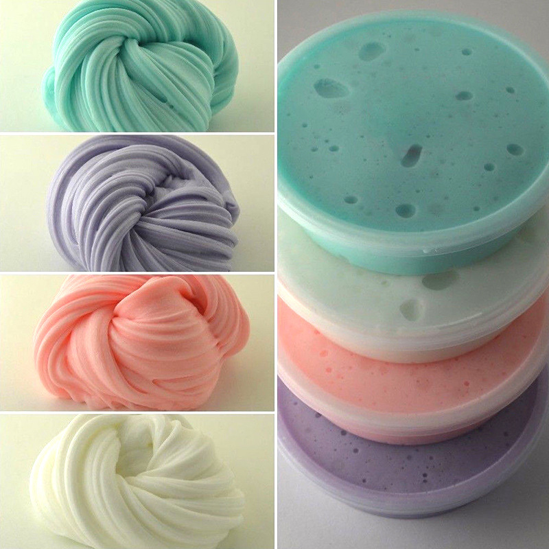Picture of Cotton Butter Mud Slime Ramen Mud Poke Mud Ultra-Light Clay Decompression Color Mud Manufacturer 60ml Clay