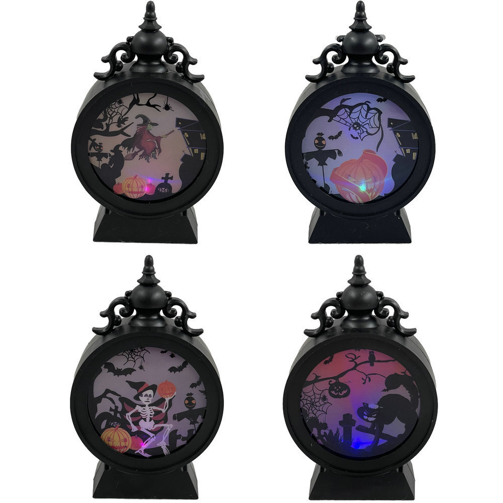 Picture of Halloween Retro Bar Portable Pony Lantern Creative Decoration Pumpkin Ornaments Hotel Gift Table Props