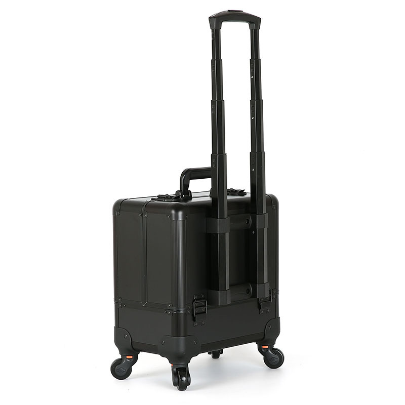 Picture of Professional trolley cosmetic case portable tattoo embroidery special toolbox semi-permanent tattoo tool multi-layer toolbox