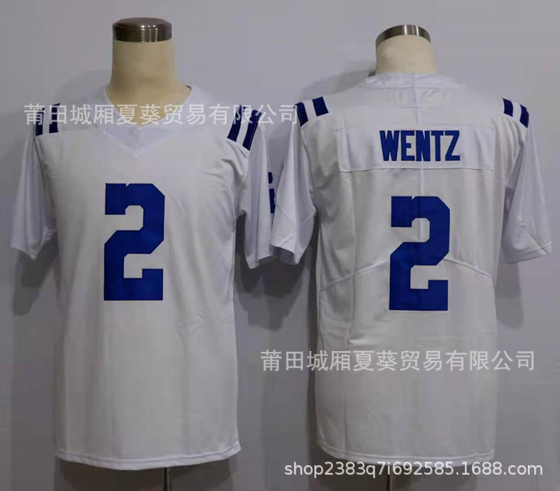 Picture of NFL American Rugby Colts2#Wentz13#Hilton12#17#25# Legendary II