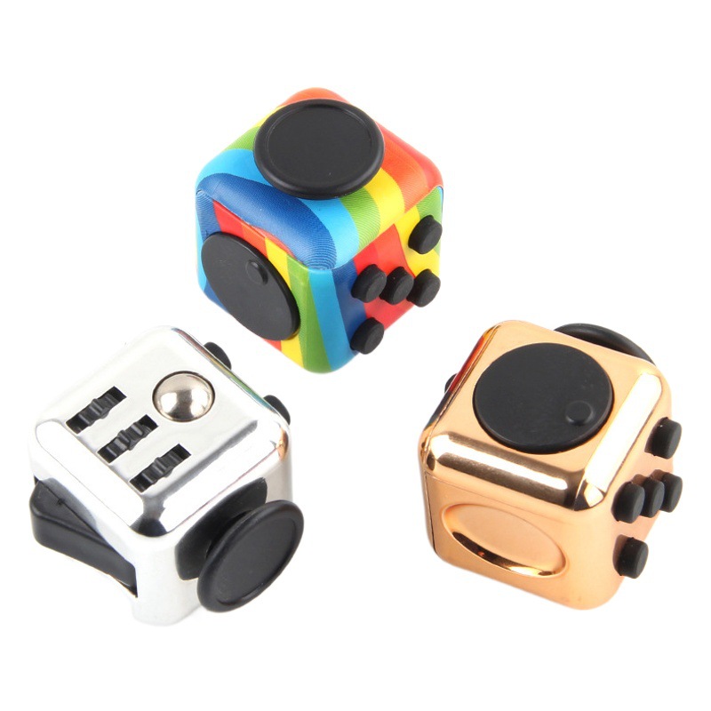 Factory Wholesale Finger Vent Toys Unlimited Rubik's Cube Magical Decompression Dice Creative Decompression Artifact