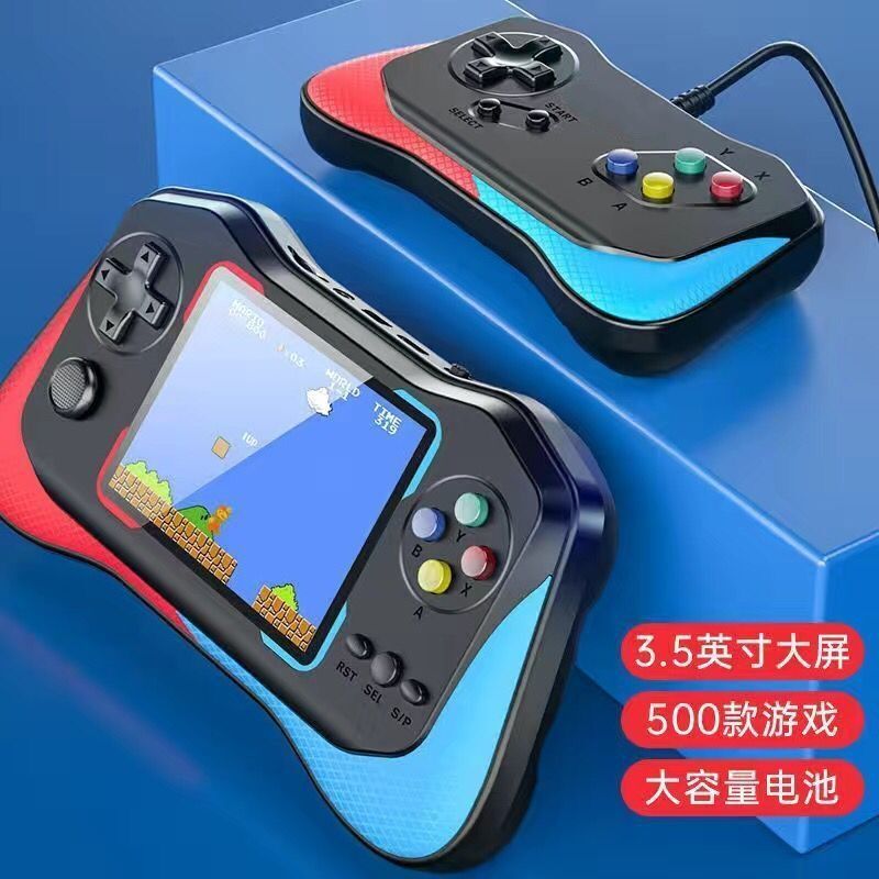 Picture of Batch new Q12sup rocker handheld game machine 500 game