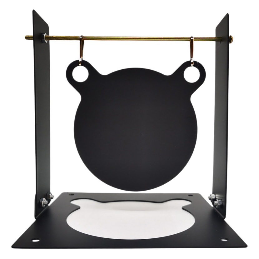 IDPA shooting training target bear hanging bullseye outdoor water bomb soft egg mud pill metal big bullseye training soft bomb