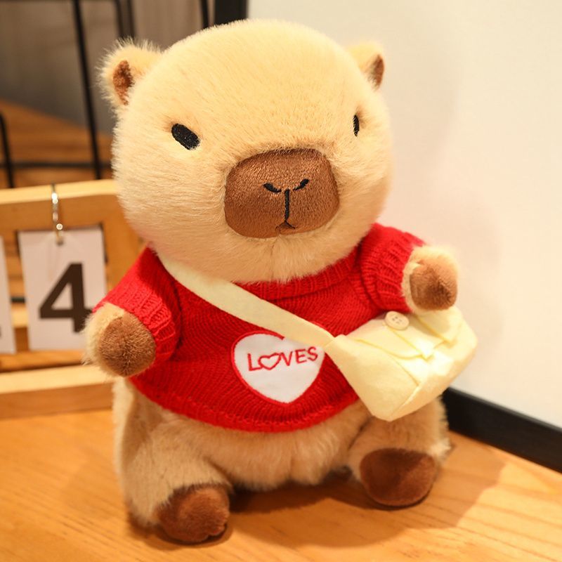 Picture of Kapibei's Popular Bala Doll Plush Toy Clothes Capybara Internet Celebrity Cute Doll Rag Doll Gift