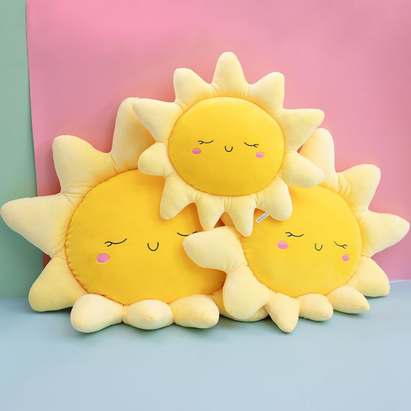 New Sun Cloud Plush Toy Stall Supply Cartoon Animation Doll Home Sofa Pillow Cushion Gift