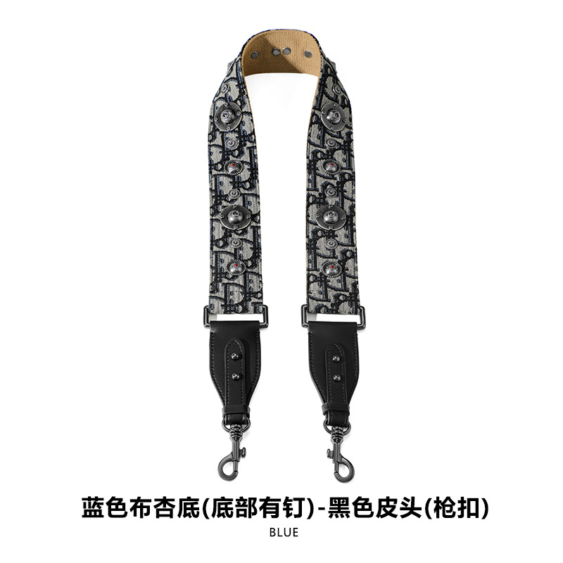 Picture of Mahuangshi MHS-F-66 Wide Bag with Canvas Shoulder Strap Shoulder Crossbody Cowhide Bag Accessories Bag Strap Comfortable D