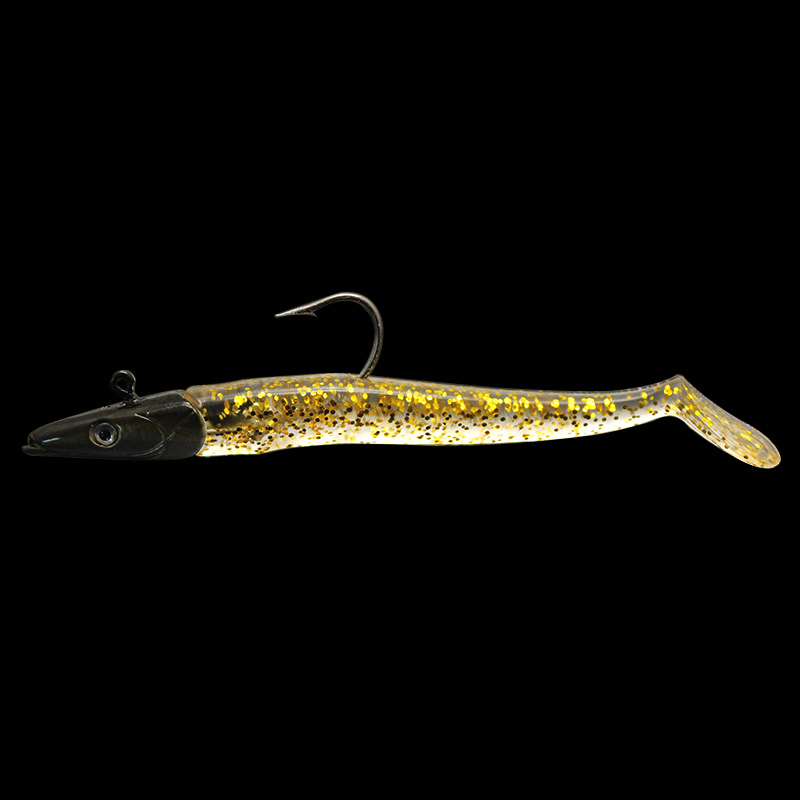 Picture of Lead head fish 11cm22g submerged lead head bait 5 color simulation fish scale bait Soft Bait Luya bait luminous fishing gear