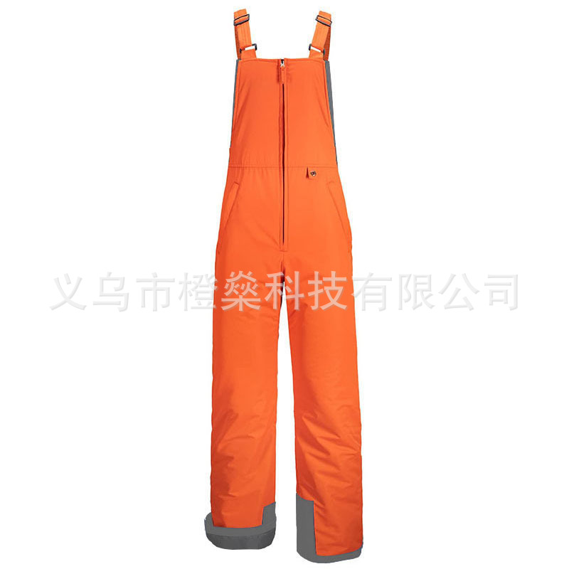 Picture of Popular Outdoor Ski Overalls for Men and Women, Waterproof and Windproof Assault Pants with Cotton and Wear-Resistant Winter Snow Pants