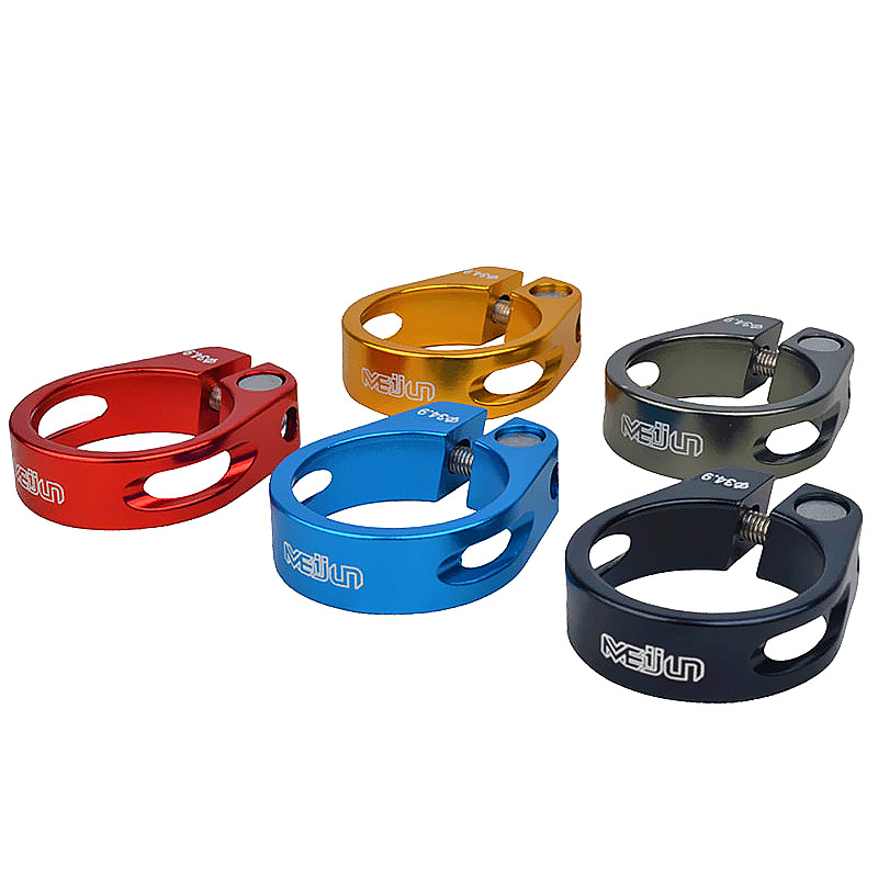 Picture of Mountain Bike Seat Clamp Seat Rod Lock Highway Seat Clamp 31.8 34.9mm Seat Clamp Cross Border