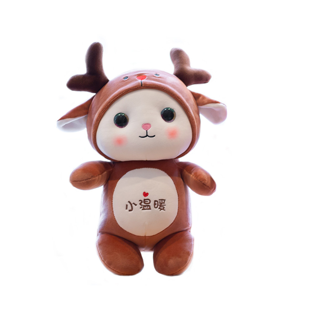 Picture of Cute Standing Transformation Cat Doll Girl Sleeping Pillow Baby Comfort Doll Children Girls Gifts Wholesale