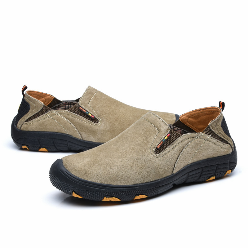 Picture of Manufacturer Wholesale Fashionable Casual Spring and Summer Men's Hiking Shoes Outdoor Hiking Casual Shoes Slip-On Lazy Shoes