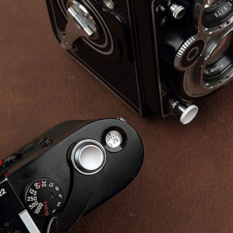 Picture of Caleo camera shutter button X100 x 10 XPRO1 XE1 bump flat mechanical shutter button