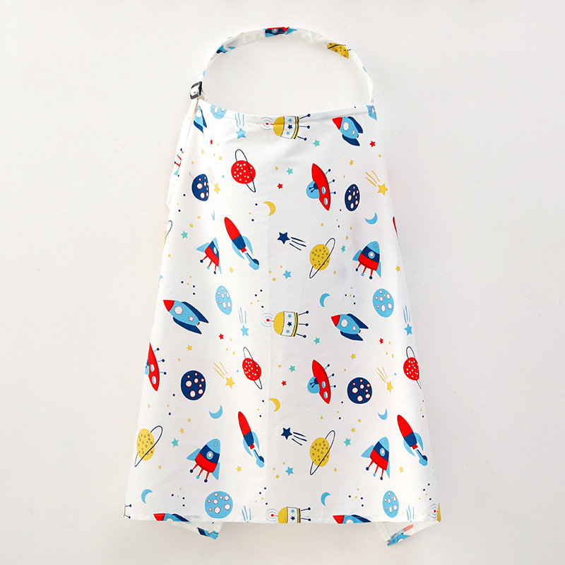 Picture of Cotton nursing towel nursing towel outdoor nursing shawl multi-functional spring, summer and autumn covering towel sling cover cloth anti-exposure