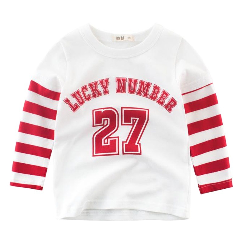 Autumn children's clothing new Korean fashion boys long sleeve T-shirt children's clothing baby girl base shirt a consignment