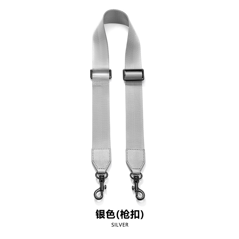 Picture of Mahuangshi F-73 adjustable webbing 3.8C wide polyester cross-border webbing canvas replacement wide shoulder strap crossbody strap