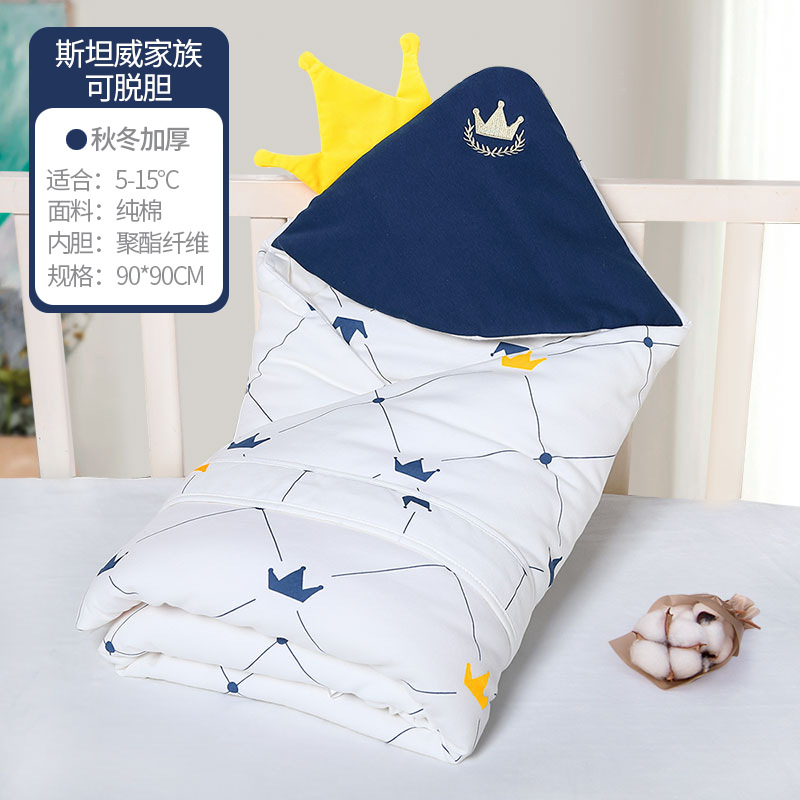 Picture of Factory Direct Supply Baby Bag Pure Cotton Blanket Newborn Blanket Spring, Autumn and Winter Bag Thickened Summer Thin