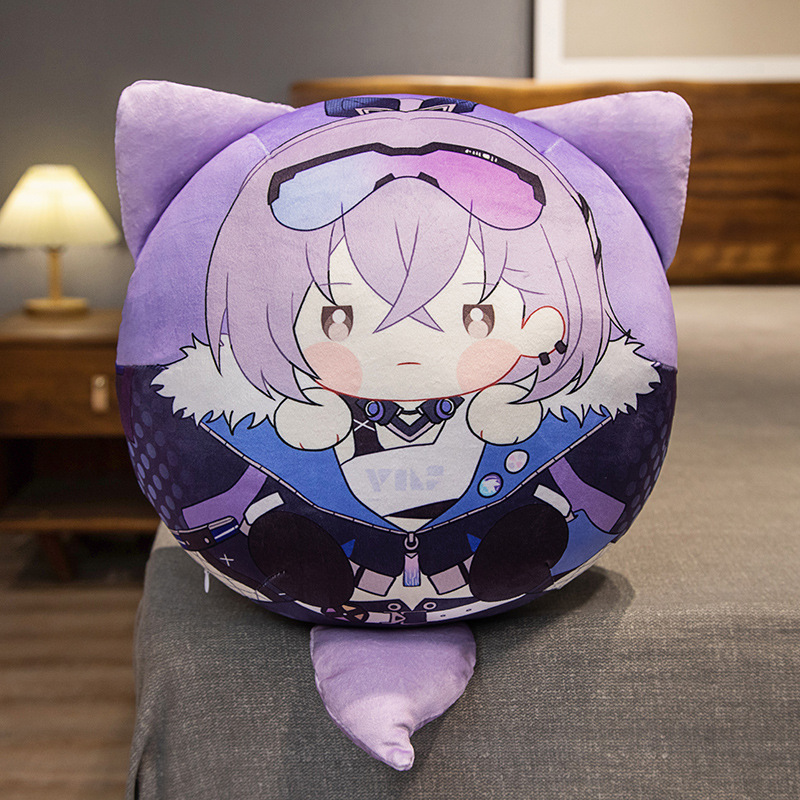 Picture of Xingqiong Railway Second Dimension Surrounding Kafka Pillow Drinking Yuejun Pendant Blade Jing Yuan Tuan Zi Silver Wolf Luo Cha Stop Cloud