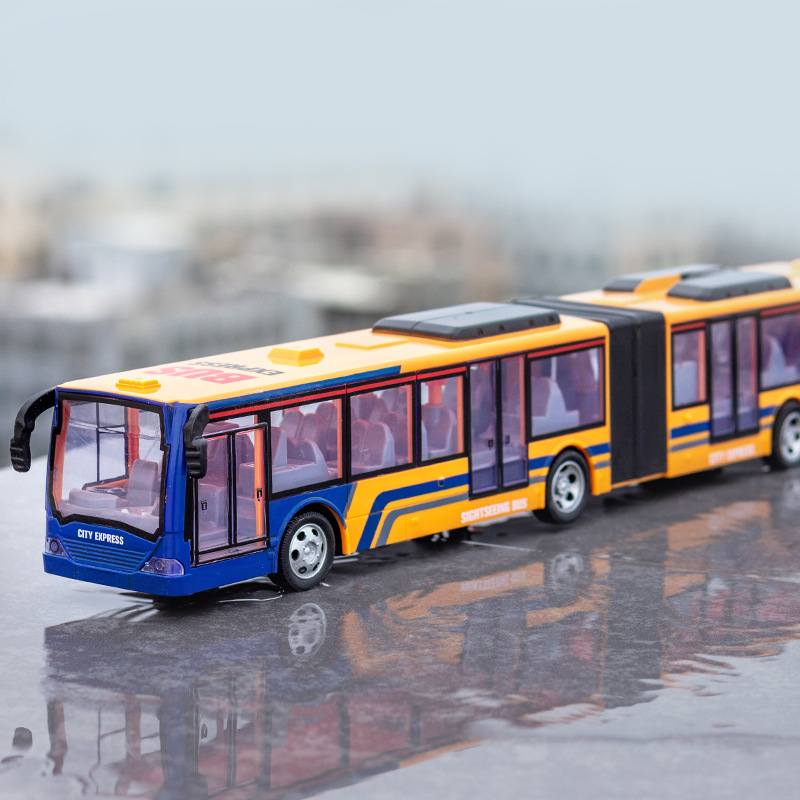 Picture of Large electric remote control car bus wireless light simulation car Children boy toys cross-border wholesale