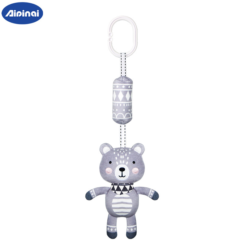 Picture of Newborn Baby Stroller Pendant Scandinavian Style Bell 0-1 Years Old Early Education Toys Baby Soothing Bed Bell Manufacturer Supply