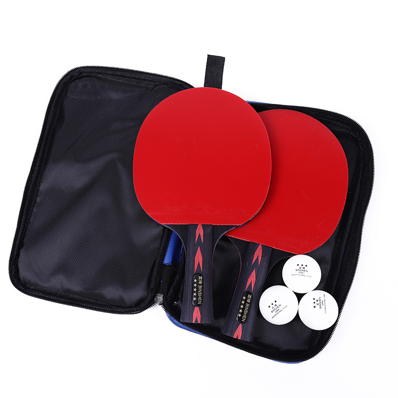 Picture of Five-star table tennis racket single table tennis board competition level 5-star table tennis racket horizontal racket straight racket table tennis racket single racket